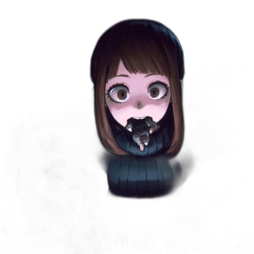 mask, face, creature, jacket transparent PNG cut-out