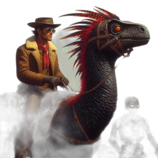 dragon, creature, animal, hat transparent PNG cut-out