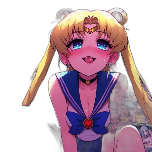 dress, robot, face, staff transparent PNG cut-out