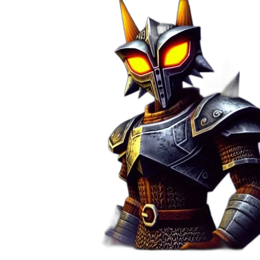 mask, sword, concept art, fantasy art transparent PNG cut-out