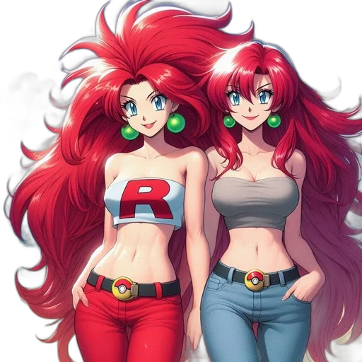 hair, anime, concept art, comic book art transparent PNG cut-out