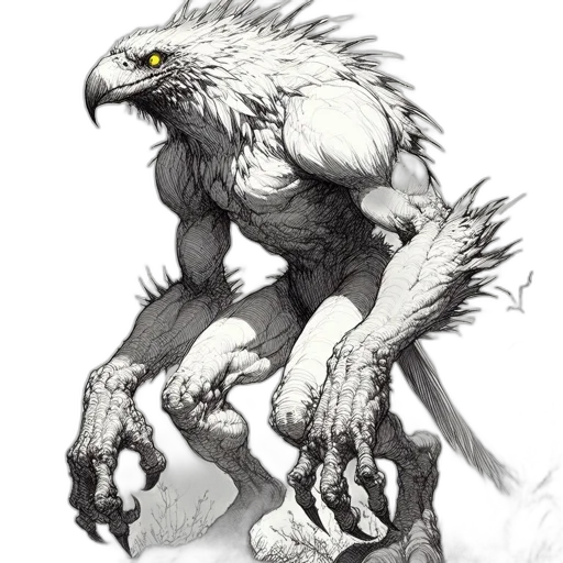 creature, dragon, animal, staff transparent PNG cut-out