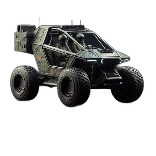 car, robot, weapon, animal transparent PNG cut-out