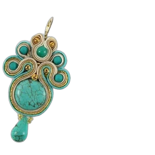 jewelry, crown, green, handmade transparent PNG cut-out