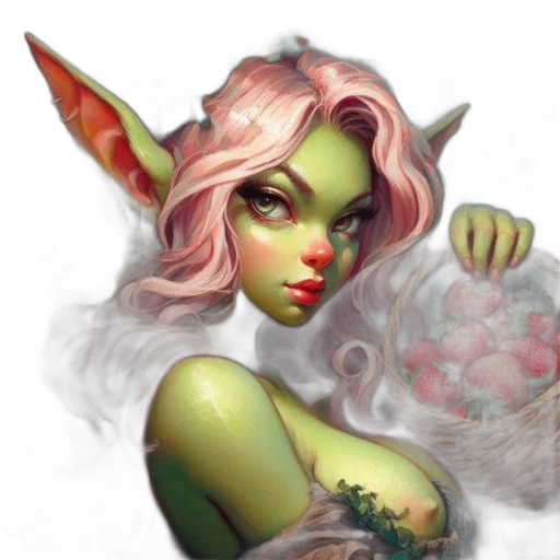 fantasy art, concept art, pixel art, photorealistic transparent PNG cut-out