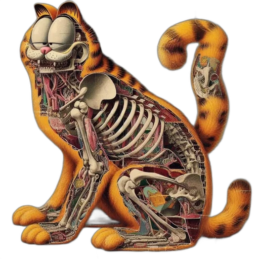 animal, creature, 3d render, concept art transparent PNG cut-out