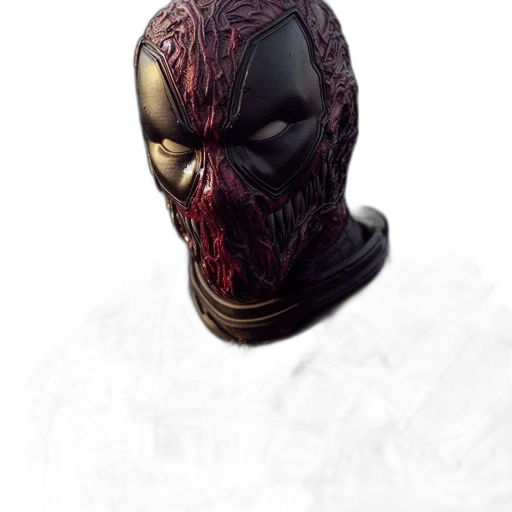 mask, face, creature, crown transparent PNG cut-out