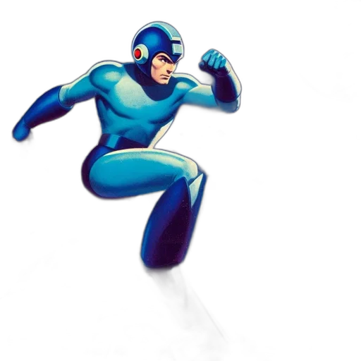 robot, comic book art, concept art, 3d render transparent PNG cut-out