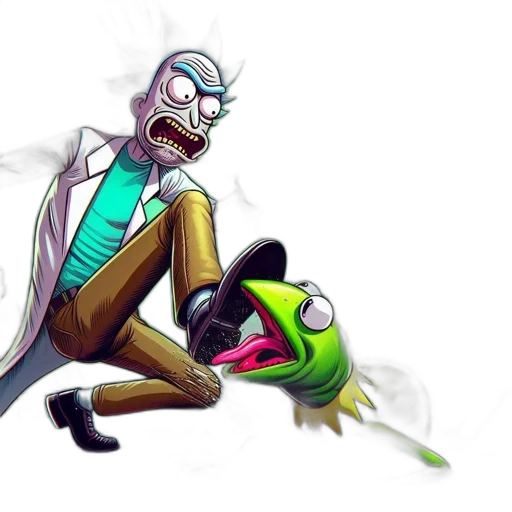 mask, creature, robot, staff transparent PNG cut-out