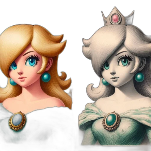 crown, concept art, fantasy art, 3d render transparent PNG cut-out