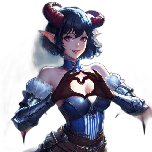 fantasy art, concept art, pixel art, anime transparent PNG cut-out