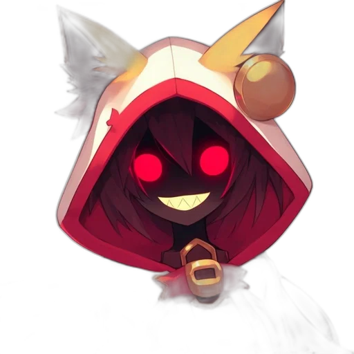 mask, staff, creature, hat transparent PNG cut-out