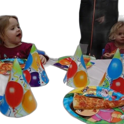 children, birthday, party, colorful transparent PNG cut-out