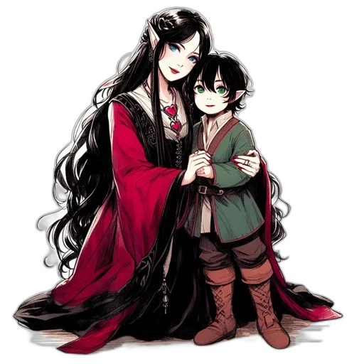 pixel art, fantasy art, concept art, watercolor transparent PNG cut-out