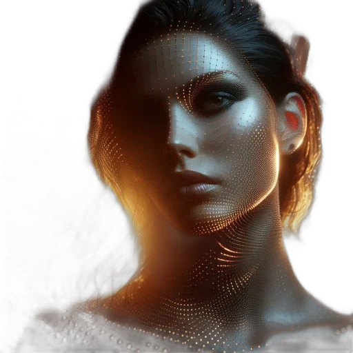 robot, face, mask, jewelry transparent PNG cut-out