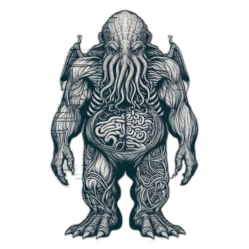 creature, animal, hair, concept art transparent PNG cut-out