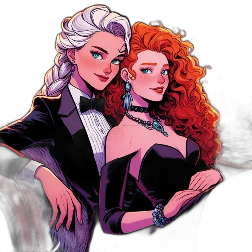 comic book art, concept art, fantasy art, cartoon transparent PNG cut-out