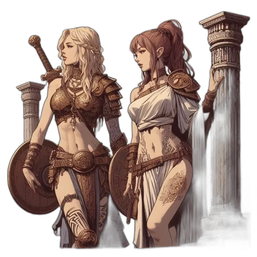 staff, sword, concept art, fantasy art transparent PNG cut-out