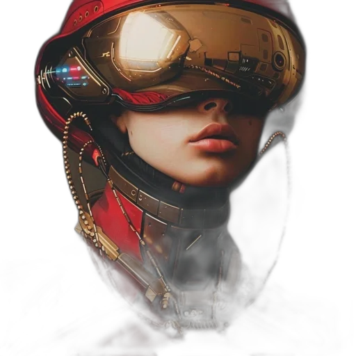 robot, mask, face, hat transparent PNG cut-out