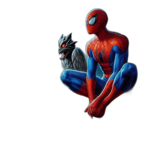 animal, mask, creature, comic book art transparent PNG cut-out