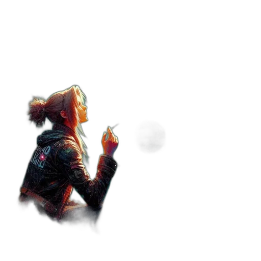 mask, jacket, face, hat transparent PNG cut-out
