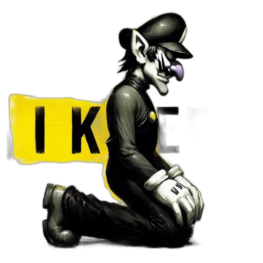 mask, concept art, cartoon, cyberpunk transparent PNG cut-out