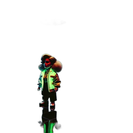 staff, robot, weapon, jacket transparent PNG cut-out