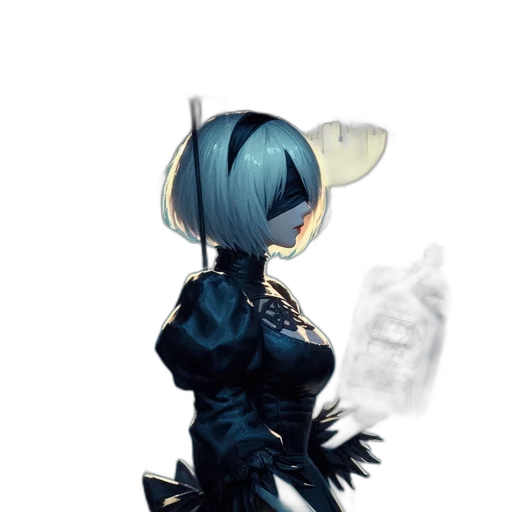 staff, mask, dress, weapon transparent PNG cut-out