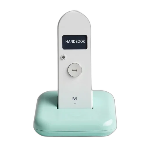 white, cordless, phone, teal transparent PNG cut-out
