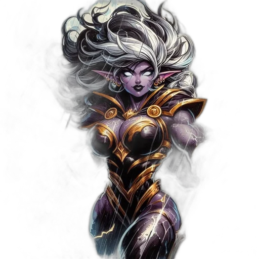 fantasy art, concept art, comic book art, pixel art transparent PNG cut-out