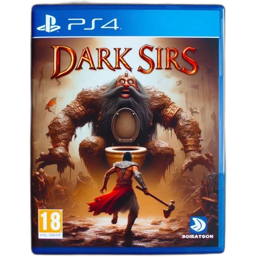 concept art, playstation, game, case transparent PNG cut-out