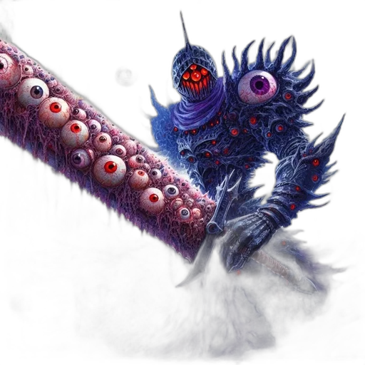 staff, sword, weapon, creature transparent PNG cut-out