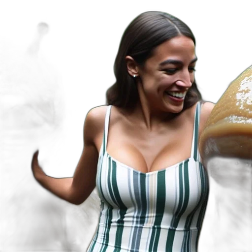 dress, bottle, food, woman transparent PNG cut-out