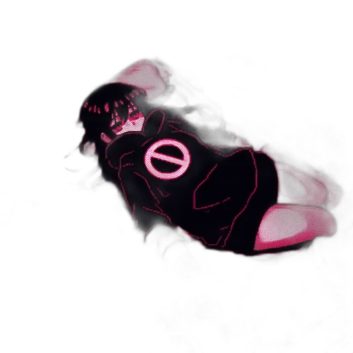 mask, robot, creature, hair transparent PNG cut-out