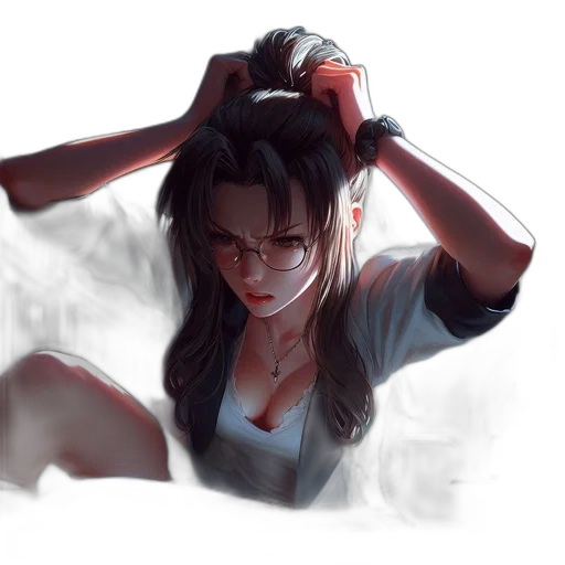 weapon, mask, cyberpunk, anime transparent PNG cut-out