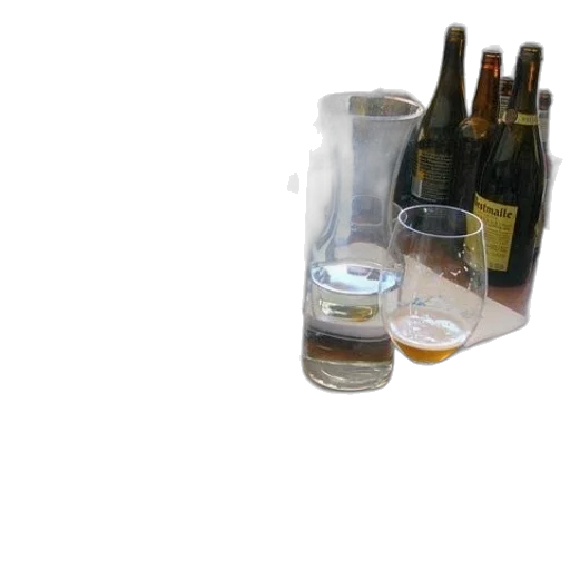 bottle, food, weapon, 3d render transparent PNG cut-out