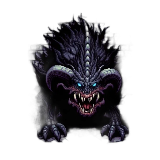creature, dragon, staff, animal transparent PNG cut-out