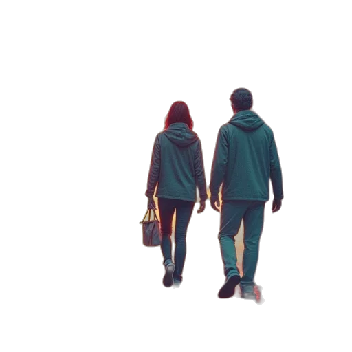 jacket, umbrella, concept art, 3d render transparent PNG cut-out