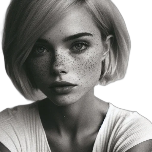 face, mask, hair, jewelry transparent PNG cut-out