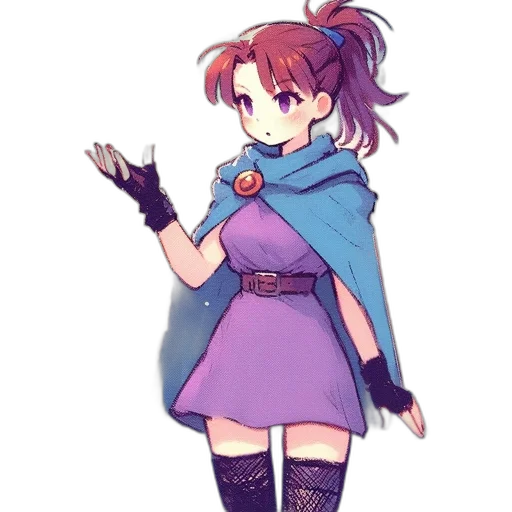 staff, dress, jacket, weapon transparent PNG cut-out