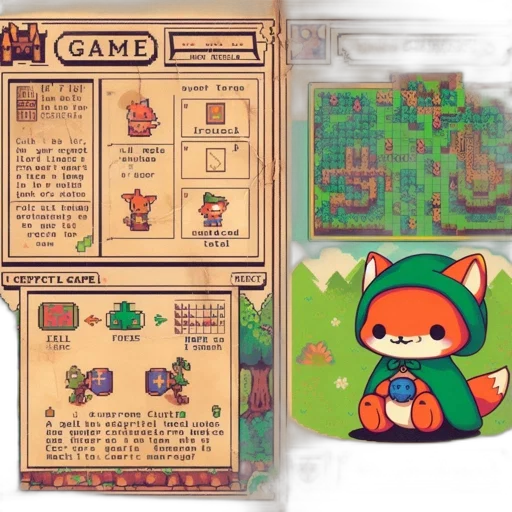 pixel art, concept art, green, colorful transparent PNG cut-out