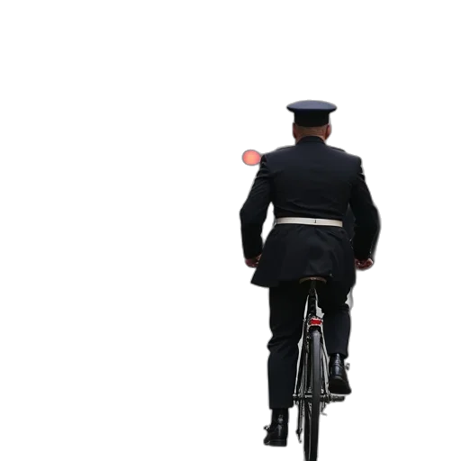 staff, umbrella, jacket, hat transparent PNG cut-out