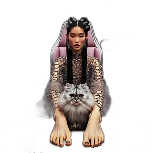 creature, hair, animal, mask transparent PNG cut-out