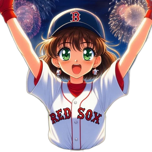 animated, figure, red, sox transparent PNG cut-out