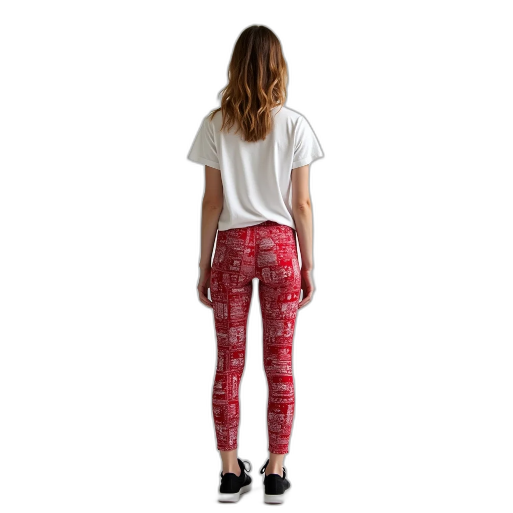 3d render, red, neon, monochrome transparent PNG cut-out