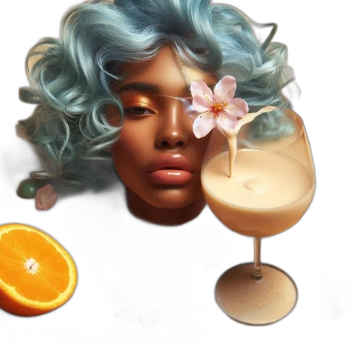 face, crown, hair, food transparent PNG cut-out