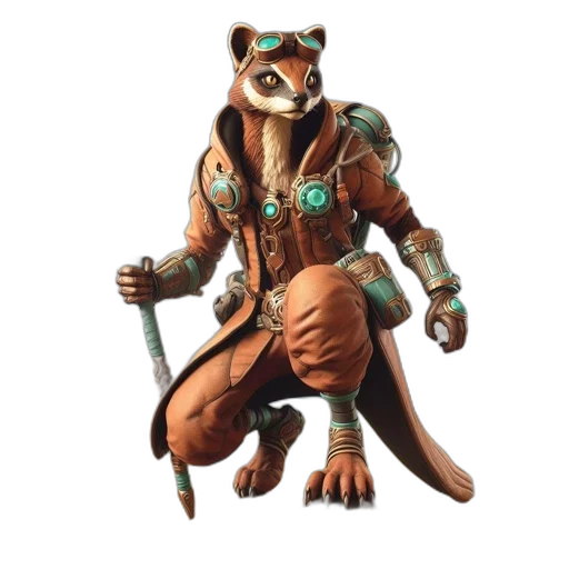 animal, staff, creature, concept art transparent PNG cut-out