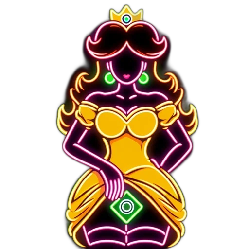 jewelry, crown, staff, pixel art transparent PNG cut-out