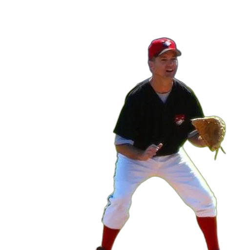 creature, baseball, player, wearing transparent PNG cut-out