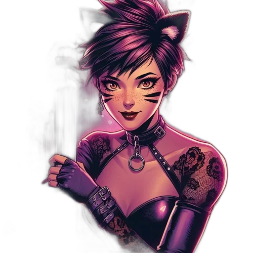 staff, comic book art, cyberpunk, fantasy art transparent PNG cut-out